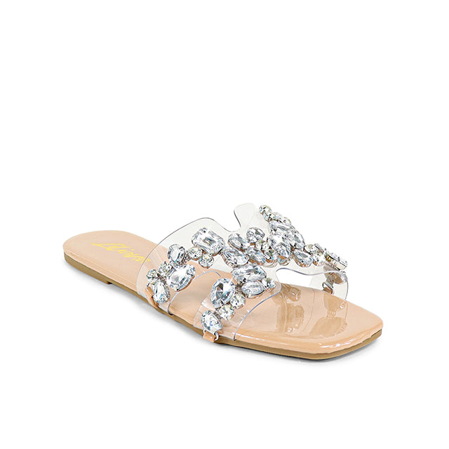 "Lisa" Clear Sandal