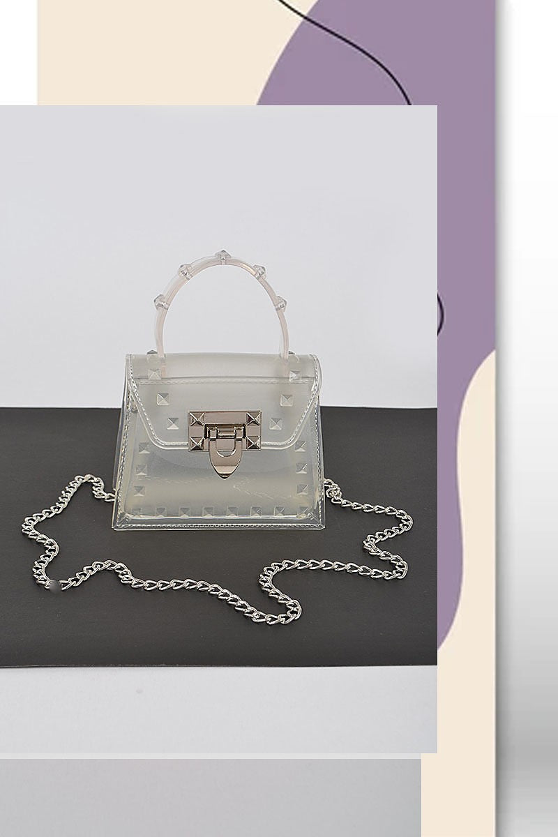 "Polly Pocket" HandbagSmall cross body purse with silver chain.
Can be held with handle.
True to size.HandbagsK Monae'sK Monae's"Polly Pocket" Handbag