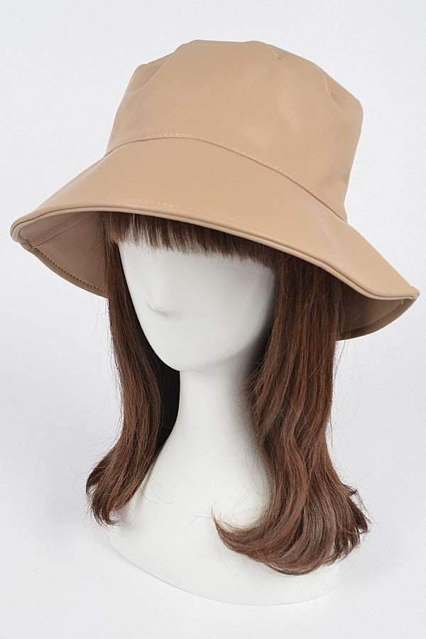 "Jump Ball" Bucket HatPU Leather bucket hat. 
One size fits allbucket hatK Monae'sK Monae's"Jump Ball" Bucket Hat