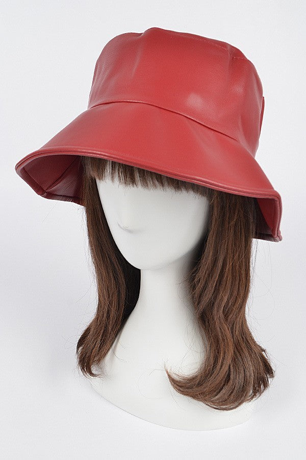 "Jump Ball" Bucket HatPU Leather bucket hat. 
One size fits allbucket hatK Monae'sK Monae's"Jump Ball" Bucket Hat
