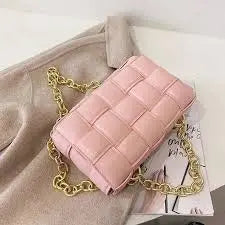 "Exclusive" HandbagThis Big Square Quilted Cross Body Bag boasts a stylish double-chained purse of standard proportions.HandbagsK Monae'sK Monae's"Exclusive" Handbag