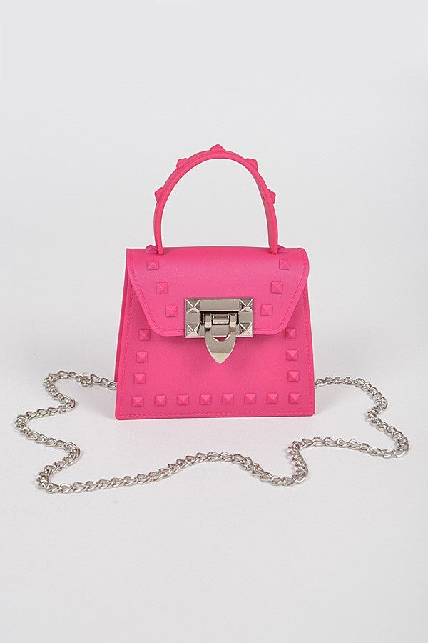 "Polly Pocket" HandbagSmall cross body purse with silver chain.
Can be held with handle.
True to size.HandbagsK Monae'sK Monae's"Polly Pocket" Handbag