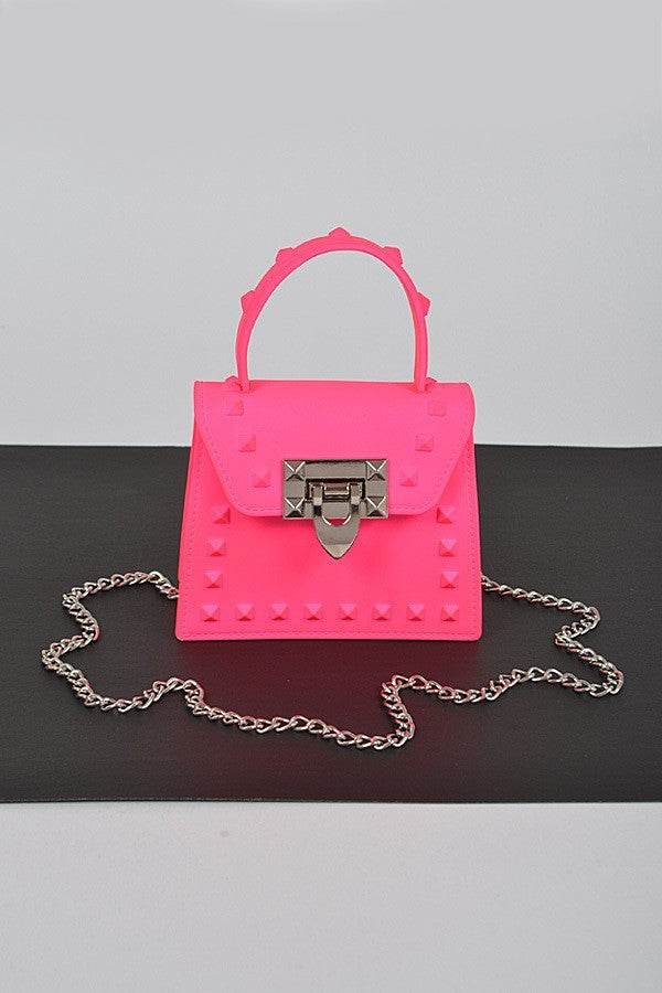 "Polly Pocket" HandbagSmall cross body purse with silver chain.
Can be held with handle.
True to size.HandbagsK Monae'sK Monae's"Polly Pocket" Handbag