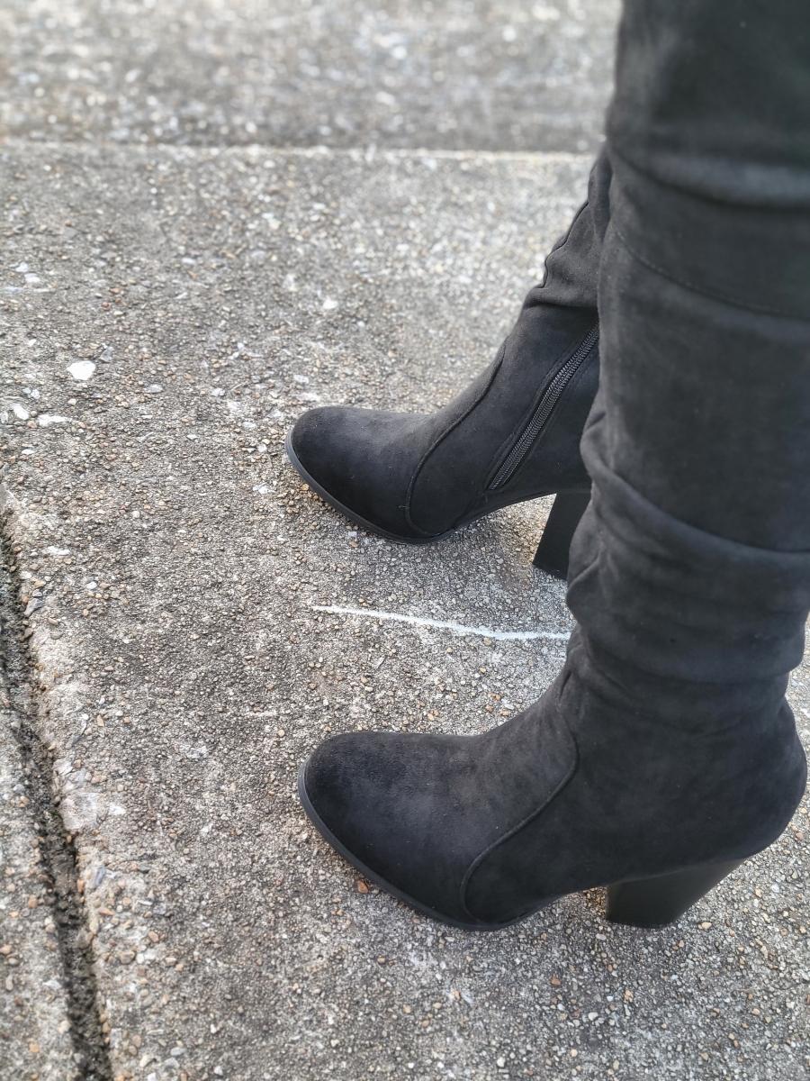 "Simple" BootsExperience true comfort and style with our over the knee boots. Made of high-quality faux suede, these boots are a perfect fit for any occasion.BootsK Monae'sK Monae's"Simple" Boots