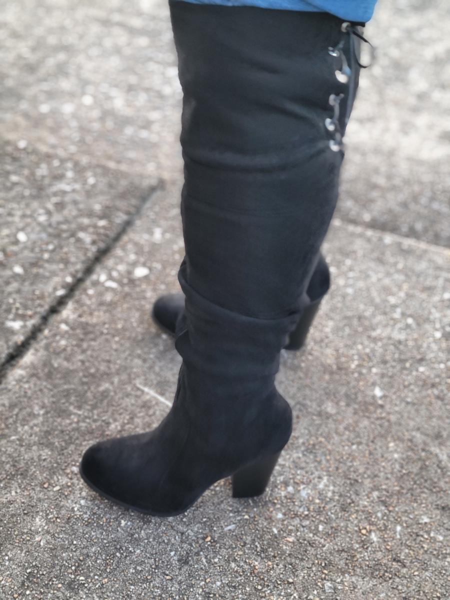 "Simple" BootsExperience true comfort and style with our over the knee boots. Made of high-quality faux suede, these boots are a perfect fit for any occasion.BootsK Monae'sK Monae's"Simple" Boots