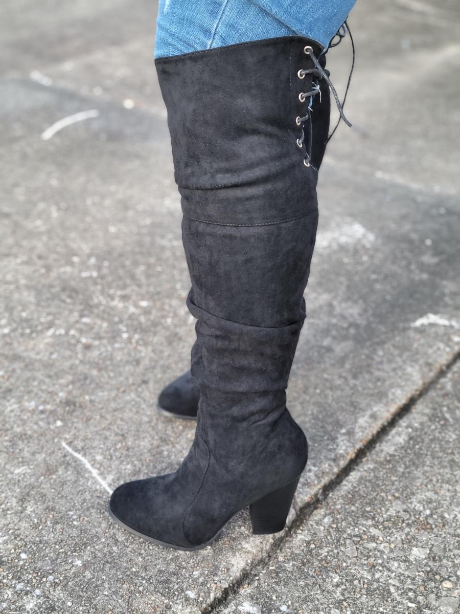 "Simple" BootsExperience true comfort and style with our over the knee boots. Made of high-quality faux suede, these boots are a perfect fit for any occasion.BootsK Monae'sK Monae's"Simple" Boots