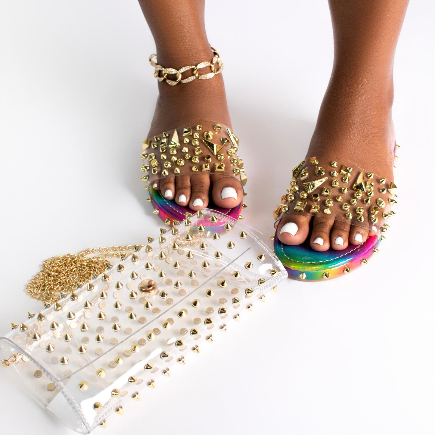 "Rainbow" Sandal